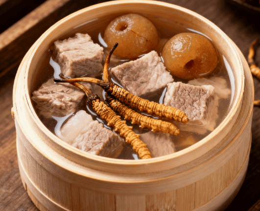 冬蟲夏草煲湯搭配