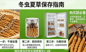 冬虫夏草如何保存