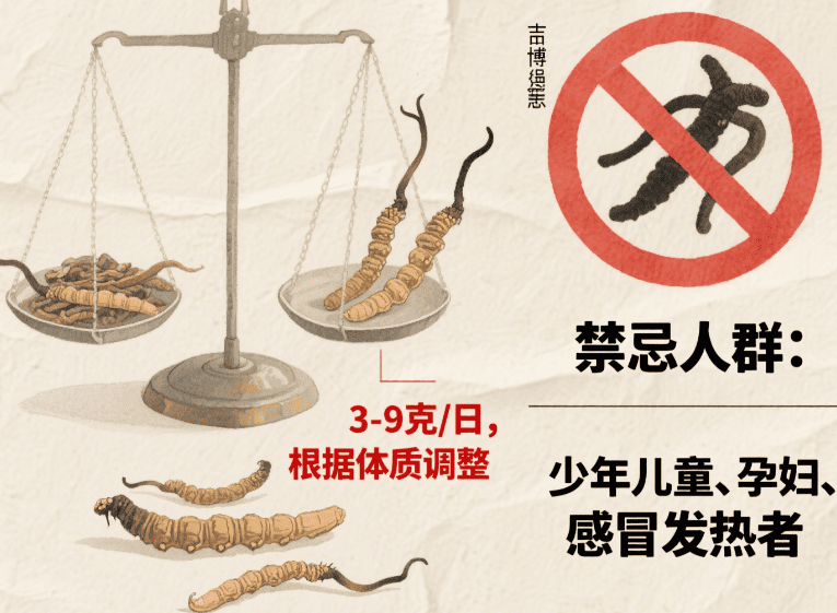 冬蟲夏草正確選擇與食用全指南