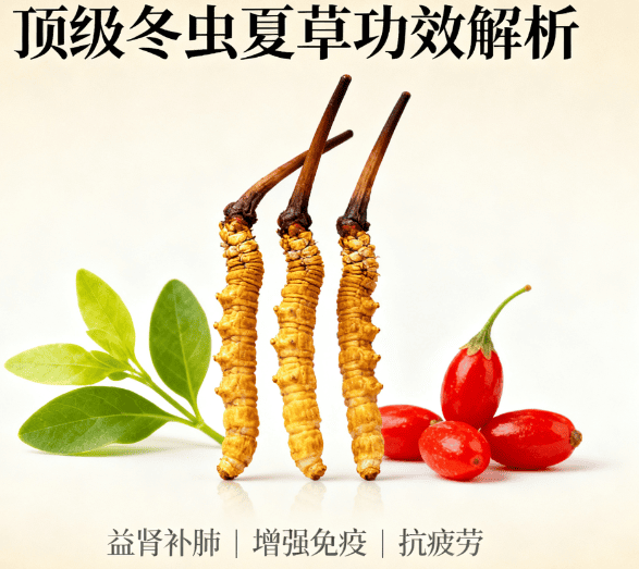 頂級冬蟲夏草功效